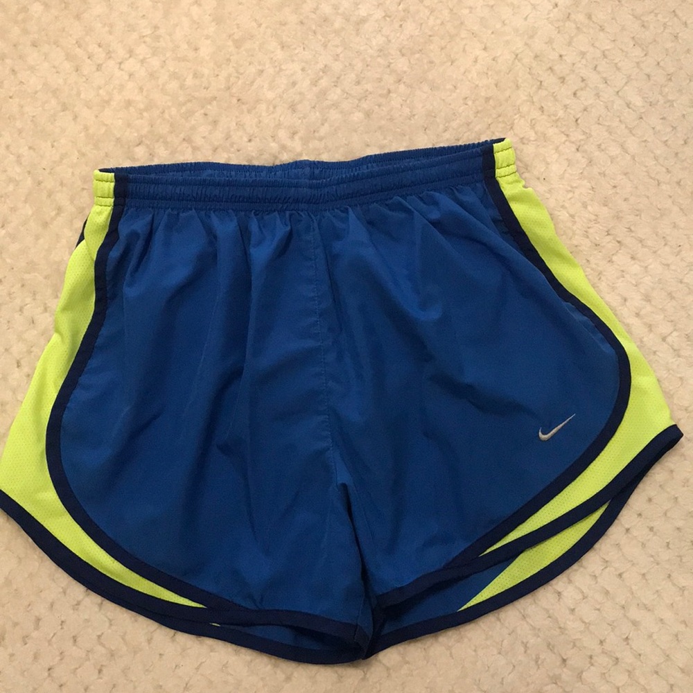 Nike dri-fit shorts. Size M. Royal blue.